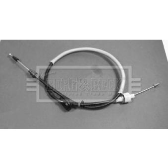 Tirette à câble, commande d'embrayage BORG & BECK BKC1411
