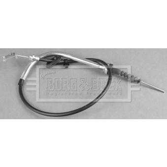 Tirette à câble, commande d'embrayage BORG & BECK BKC1498
