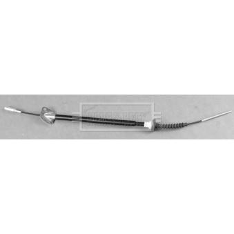Tirette à câble, commande d'embrayage BORG & BECK OEM 7680262
