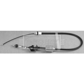 Tirette à câble, commande d'embrayage BORG & BECK OEM 7700809961