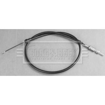 Tirette à câble, commande d'embrayage BORG & BECK [BKC2026]