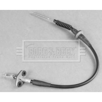 Tirette à câble, commande d'embrayage BORG & BECK BKC2033