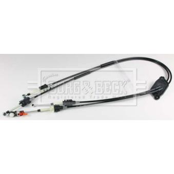 Tirette à câble, boîte de vitesse manuelle BORG & BECK BKG1205