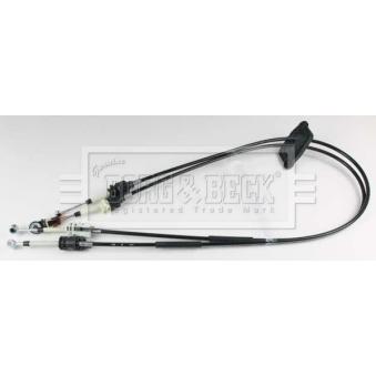 Tirette à câble, boîte de vitesse manuelle BORG & BECK BKG1206