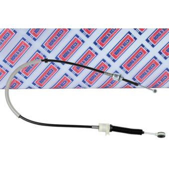 Tirette à câble, boîte de vitesse manuelle BORG & BECK BKG1296