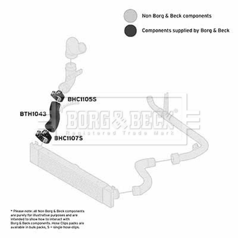 Gaine de suralimentation BORG & BECK BTH1043 - Visuel 2