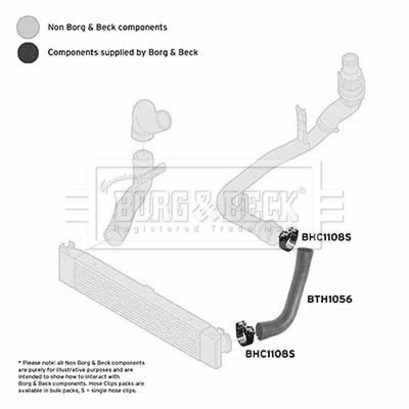 Gaine de suralimentation BORG & BECK BTH1056 - Visuel 2
