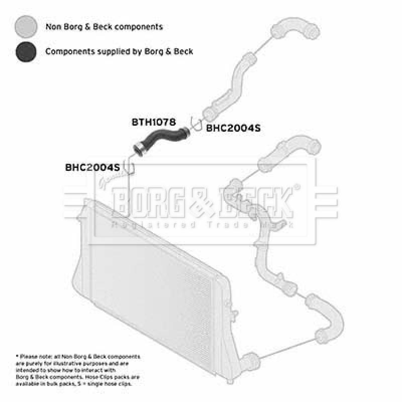 Gaine de suralimentation BORG & BECK BTH1078 - Visuel 2