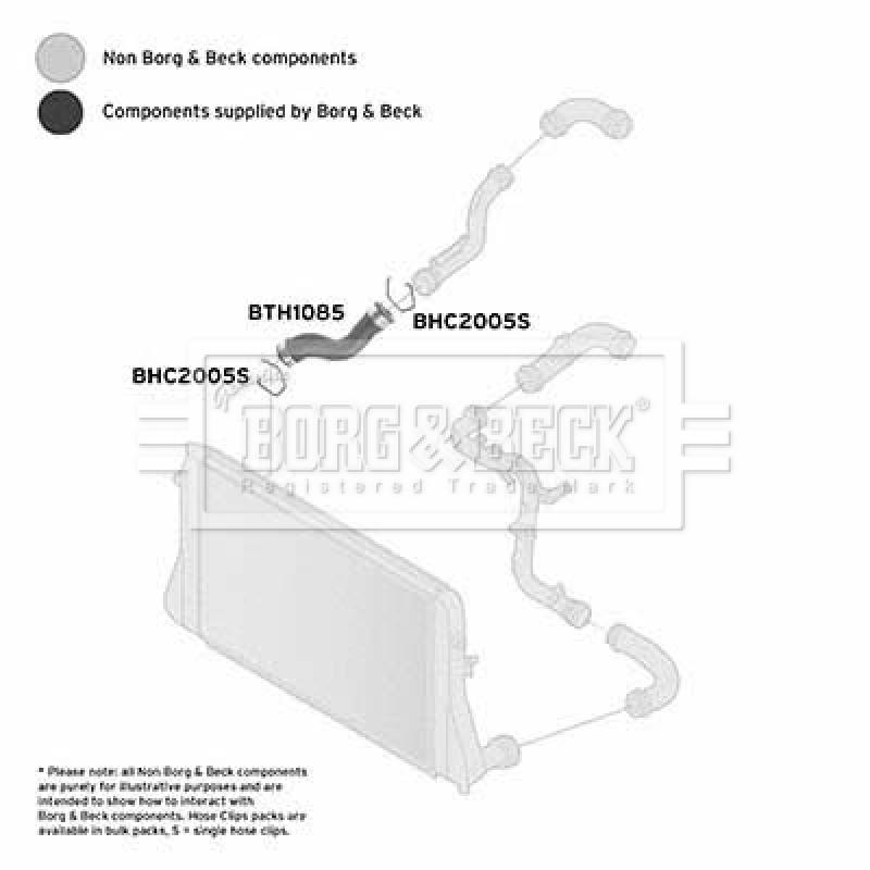 Gaine de suralimentation BORG & BECK BTH1085 - Visuel 2