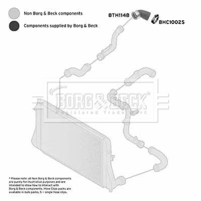 Gaine de suralimentation BORG & BECK BTH1148 - Visuel 2
