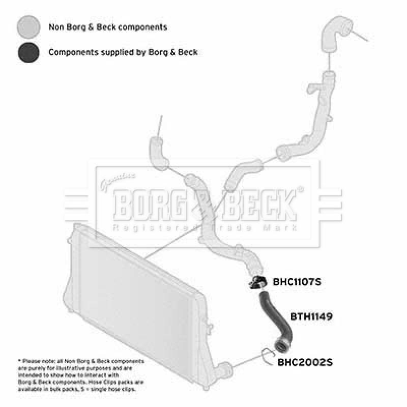 Gaine de suralimentation BORG & BECK BTH1149 - Visuel 2