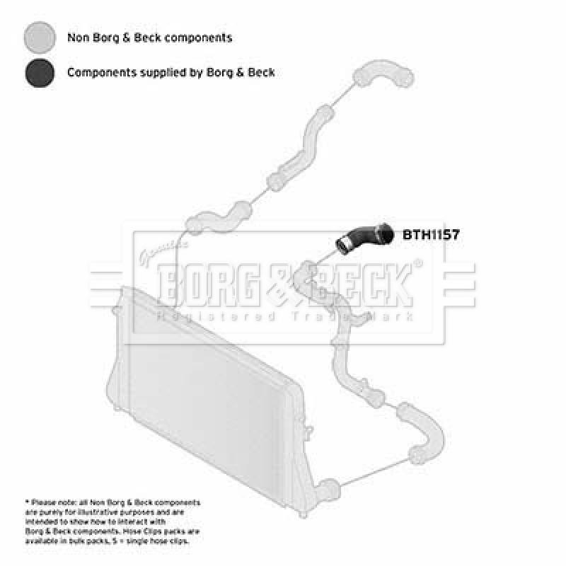 Gaine de suralimentation BORG & BECK BTH1157 - Visuel 2