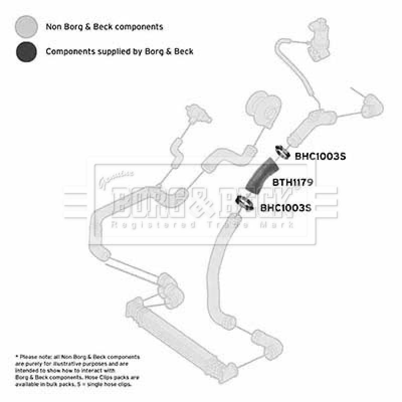 Gaine de suralimentation BORG & BECK BTH1179 - Visuel 2