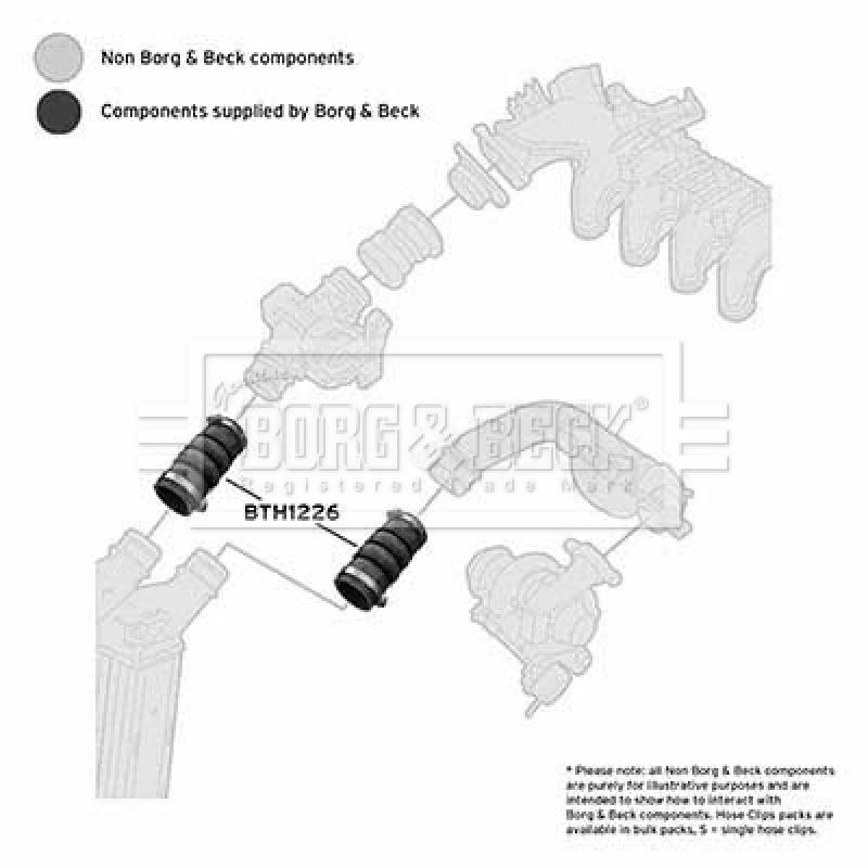 Gaine de suralimentation BORG & BECK BTH1226 - Visuel 2