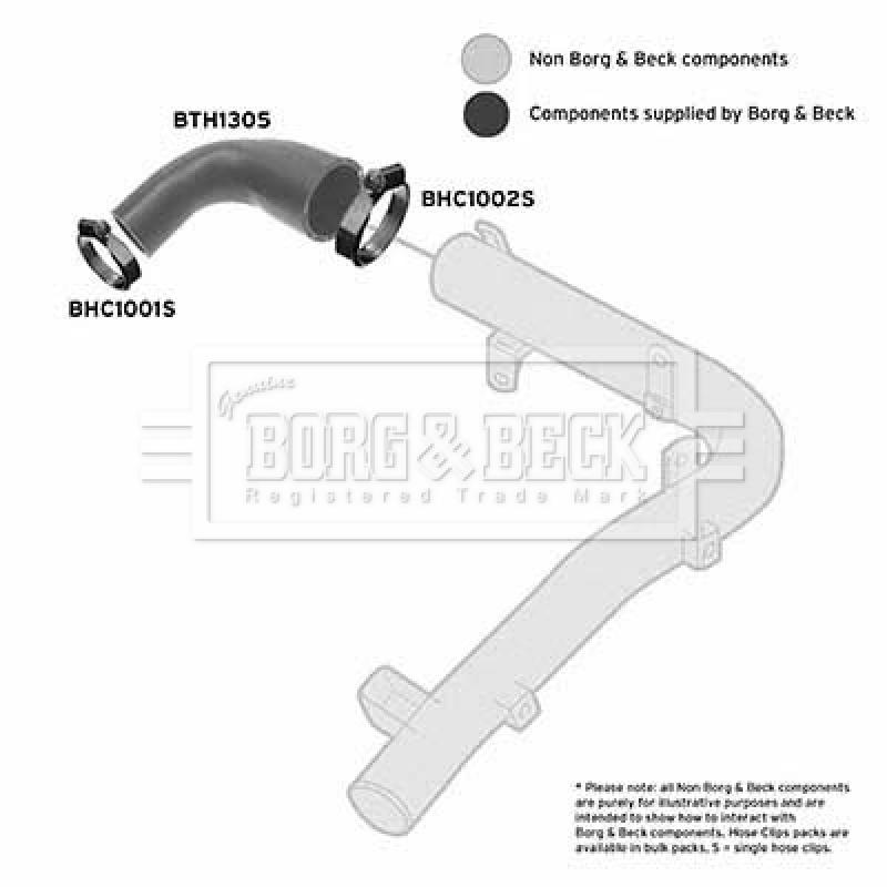 Gaine de suralimentation BORG & BECK BTH1305 - Visuel 2
