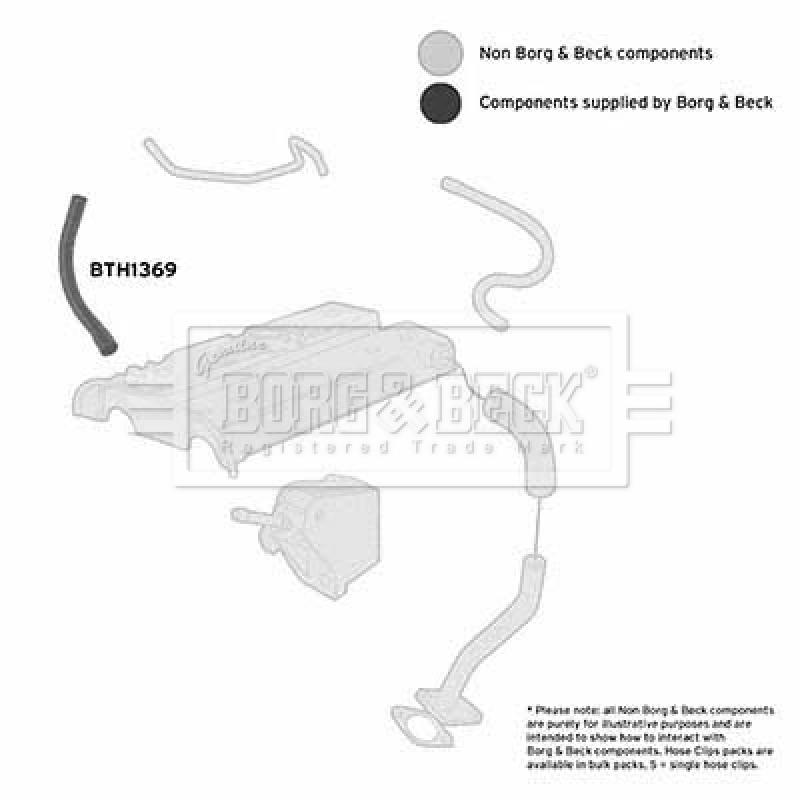 Gaine de suralimentation BORG & BECK BTH1369 - Visuel 2