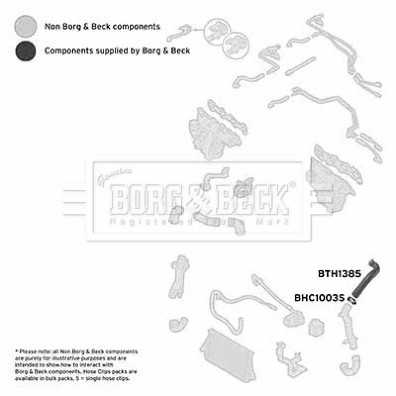 Gaine de suralimentation BORG & BECK BTH1385 - Visuel 2
