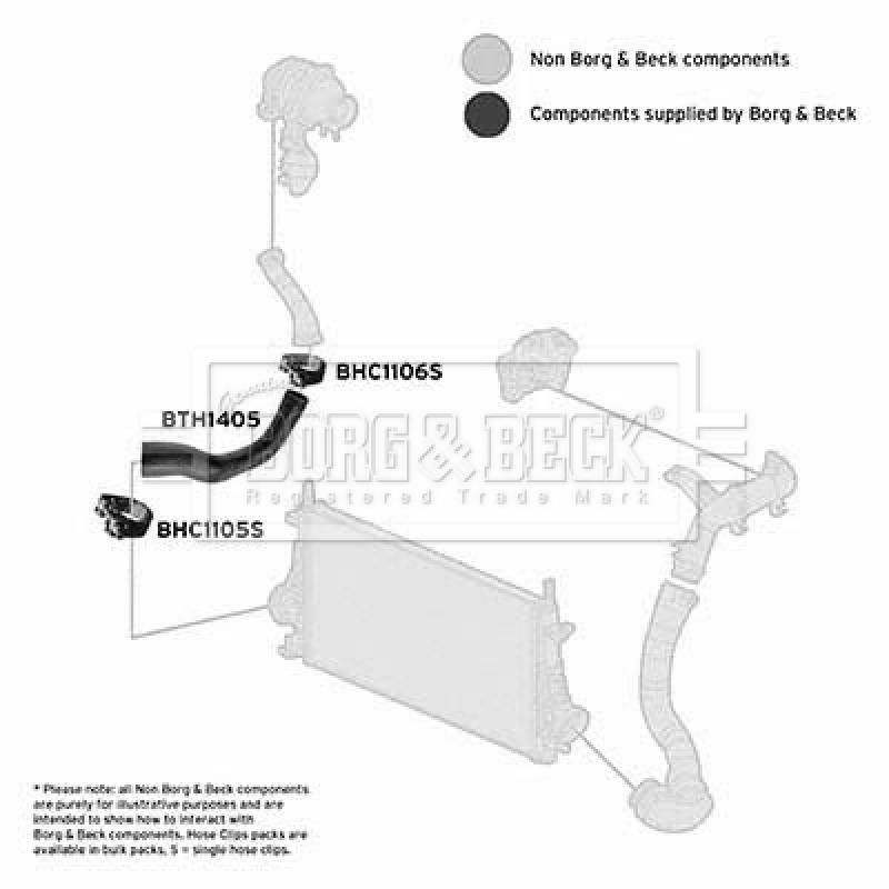 Gaine de suralimentation BORG & BECK BTH1405 - Visuel 2
