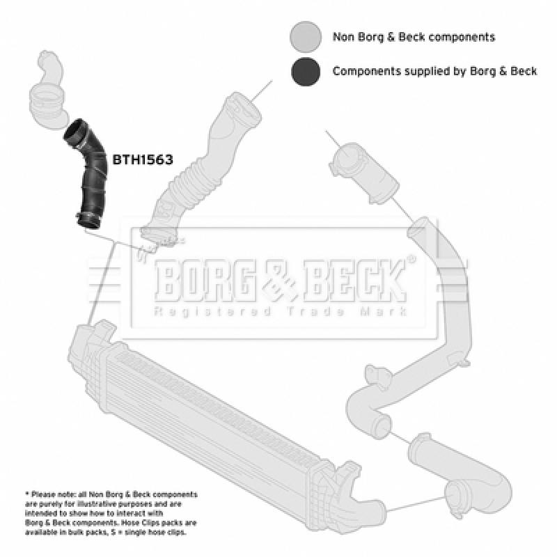 Gaine de suralimentation BORG & BECK BTH1563 - Visuel 2