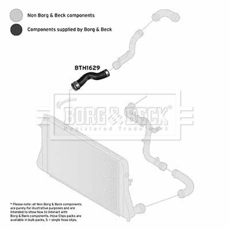 Gaine de suralimentation BORG & BECK BTH1629 - Visuel 2
