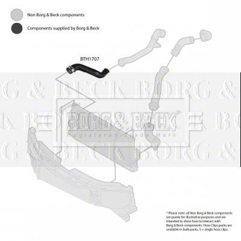 Gaine de suralimentation BORG & BECK BTH1707 - Visuel 2