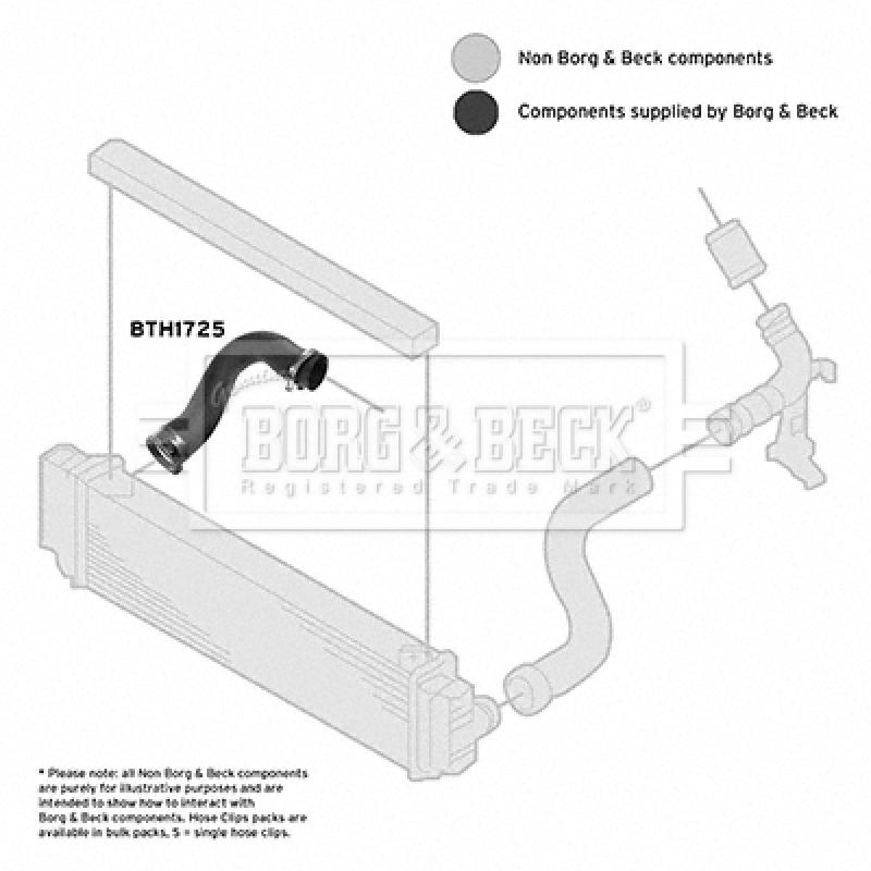 Gaine de suralimentation BORG & BECK BTH1725 - Visuel 2