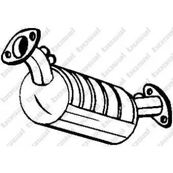 Filtre à particules / à suie, échappement BOSAL OEM 1419067J30H02
