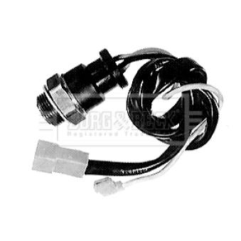 Interrupteur de température, ventilateur de radiateur BORG & BECK BTS839.92