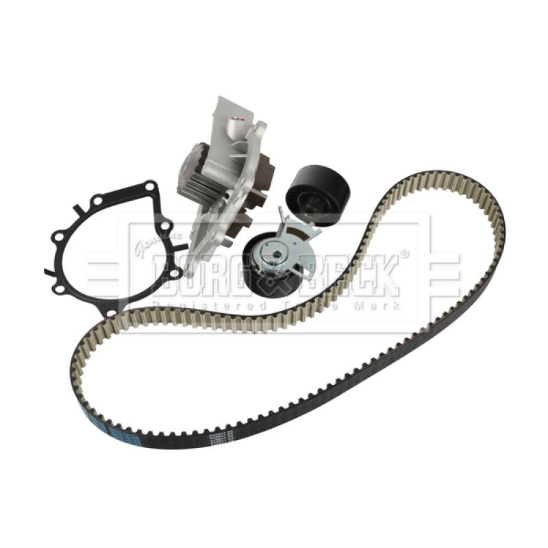 Pompe à eau + kit de courroie crantée BORG & BECK BTW1084 - Visuel 1