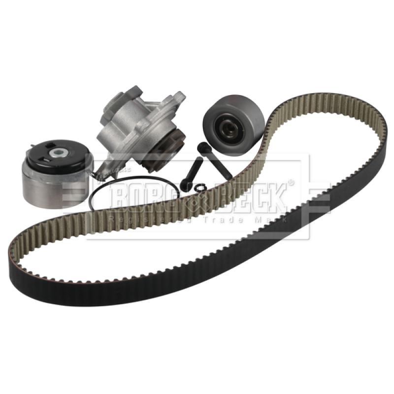 Pompe à eau + kit de courroie crantée BORG & BECK BTW1086 - Visuel 1