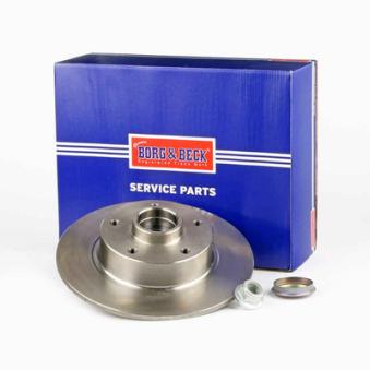 Jeu de 2 disques de frein arrière BORG & BECK OEM 432001539R