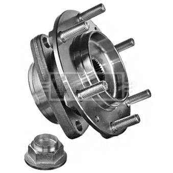 Roulement de roue avant BORG & BECK BWK1380