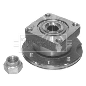 Roulement de roue avant BORG & BECK BWK208