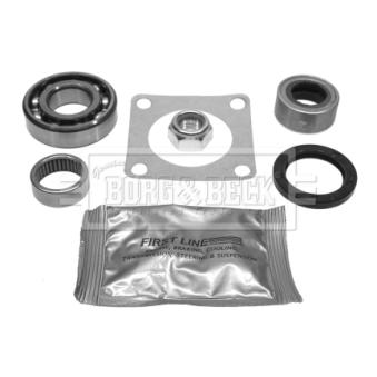 Roulement de roue arrière BORG & BECK BWK252