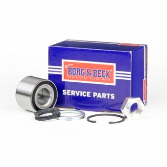 Roulement de roue arrière BORG & BECK BWK725 pour PEUGEOT 206+ 1.4 i - 73cv