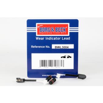 Contact d'avertissement, usure des plaquettes de frein BORG & BECK OEM 9015400317