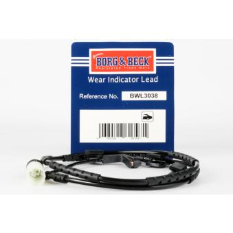 Contact d'avertissement, usure des plaquettes de frein BORG & BECK OEM 34356773018