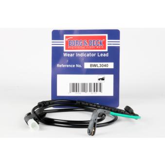 Contact d'avertissement, usure des plaquettes de frein BORG & BECK OEM SEM000024
