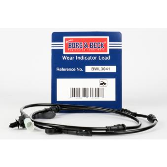 Contact d'avertissement, usure des plaquettes de frein BORG & BECK OEM SOE000025