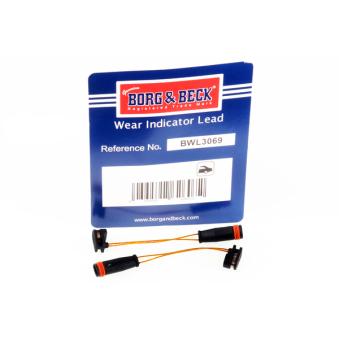 Contact d'avertissement, usure des plaquettes de frein BORG & BECK OEM 2E0906206G