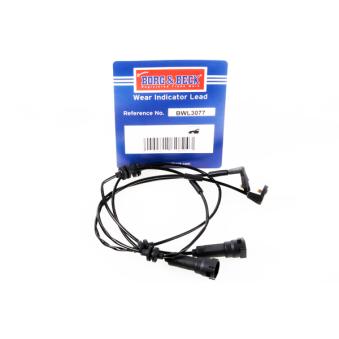 Contact d'avertissement, usure des plaquettes de frein BORG & BECK BWL3077