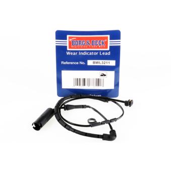 Contact d'avertissement, usure des plaquettes de frein BORG & BECK OEM LR012824