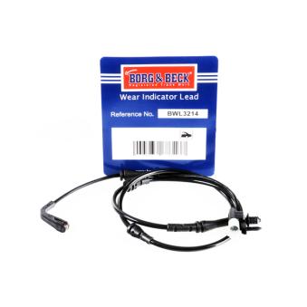 Contact d'avertissement, usure des plaquettes de frein BORG & BECK BWL3214