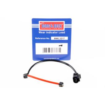 Contact d'avertissement, usure des plaquettes de frein BORG & BECK BWL3217