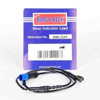 Contact d'avertissement, usure des plaquettes de frein BORG & BECK BWL3245