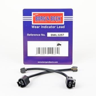 Contact d'avertissement, usure des plaquettes de frein BORG & BECK [BWL3257]