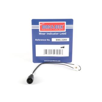 Contact d'avertissement, usure des plaquettes de frein BORG & BECK BWL3269