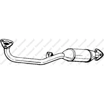 Catalyseur BOSAL OEM 4A0253057X