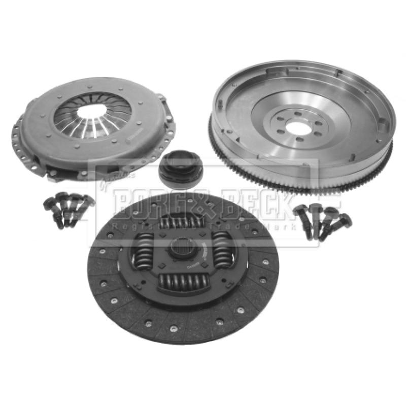 Kit d'embrayage + Volant moteur BORG & BECK HKF1010 - Visuel 1