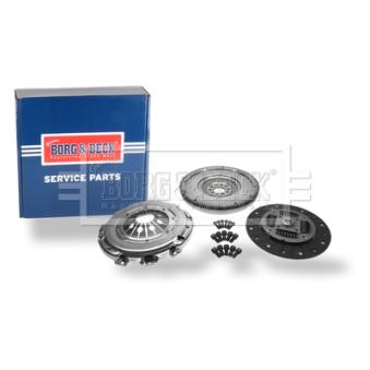 Kit d'embrayage + Volant moteur BORG & BECK HKF1035